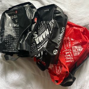 Lululemon bags
